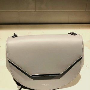 NEW WITH TAGS TED BAKER Large Moon Leather Shoulder Bag